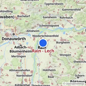 Kartenvorschau Rain - Lech