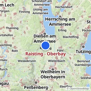 Kartenvorschau Raisting - Oberbay
