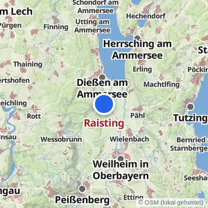 Kartenvorschau Raisting
