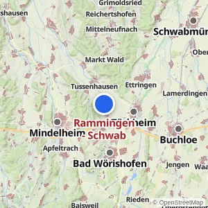 Kartenvorschau Rammingen - Schwab