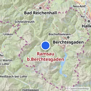 Kartenvorschau Ramsau b.Berchtesgaden