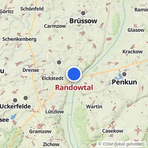 Kartenvorschau Randowtal