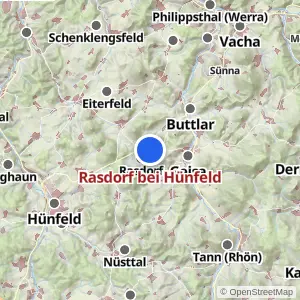 Kartenvorschau Rasdorf bei Hünfeld
