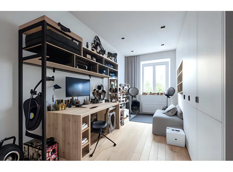 Virtuelle Einrichtung Kinderzimmer HomeOffice