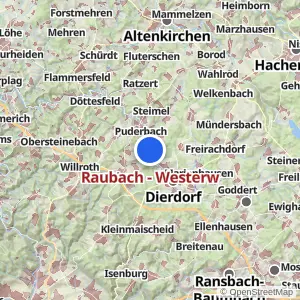 Kartenvorschau Raubach - Westerw