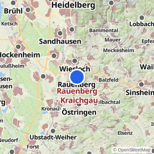 Kartenvorschau Rauenberg - Kraichgau