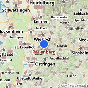 Kartenvorschau Rauenberg