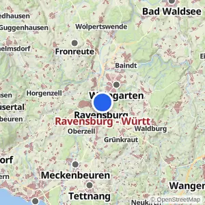 Kartenvorschau Ravensburg - Württ