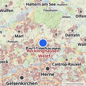 Kartenvorschau Recklinghausen - Westf