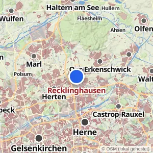 Kartenvorschau Recklinghausen