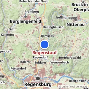 Kartenvorschau Regenstauf