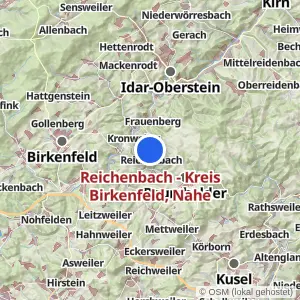 Kartenvorschau Reichenbach - Kreis Birkenfeld, Nahe