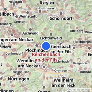 Kartenvorschau Reichenbach an der Fils