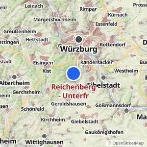 Kartenvorschau Reichenberg - Unterfr