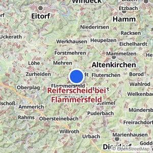 Kartenvorschau Reiferscheid bei Flammersfeld