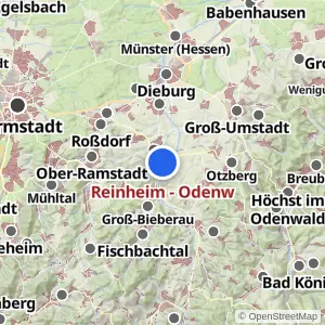 Kartenvorschau Reinheim - Odenw