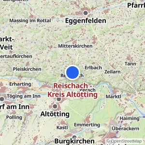 Kartenvorschau Reischach - Kreis Altötting
