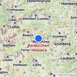 Kartenvorschau Reiskirchen - Wieseck