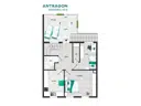 Grundriss Vorderhaus Maisonettewohnung
