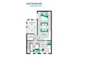 Grundriss Hinterhaus 1. OG