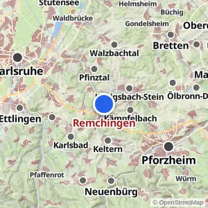 Kartenvorschau Remchingen
