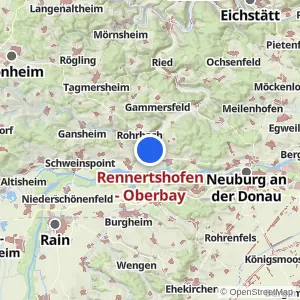 Kartenvorschau Rennertshofen - Oberbay