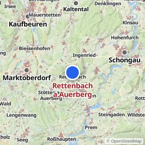 Kartenvorschau Rettenbach a.Auerberg