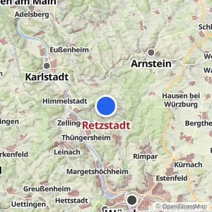 Kartenvorschau Retzstadt