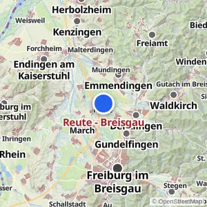 Kartenvorschau Reute - Breisgau