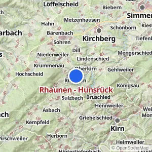 Kartenvorschau Rhaunen - Hunsrück