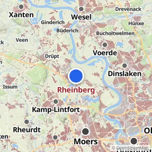 Kartenvorschau Rheinberg