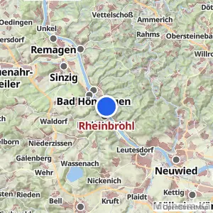 Kartenvorschau Rheinbrohl