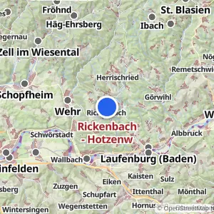 Kartenvorschau Rickenbach - Hotzenw