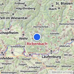 Kartenvorschau Rickenbach