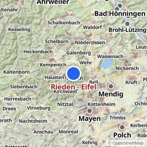 Kartenvorschau Rieden - Eifel