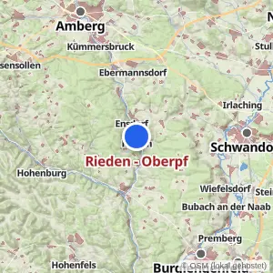Kartenvorschau Rieden - Oberpf
