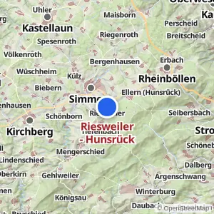 Kartenvorschau Riesweiler - Hunsrück