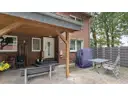 Eingang und Terrasse