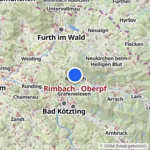 Kartenvorschau Rimbach - Oberpf