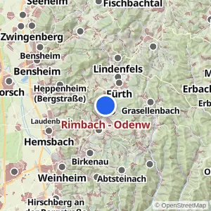 Kartenvorschau Rimbach - Odenw