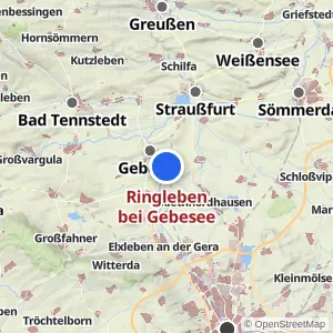 Kartenvorschau Ringleben bei Gebesee