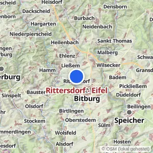 Kartenvorschau Rittersdorf - Eifel