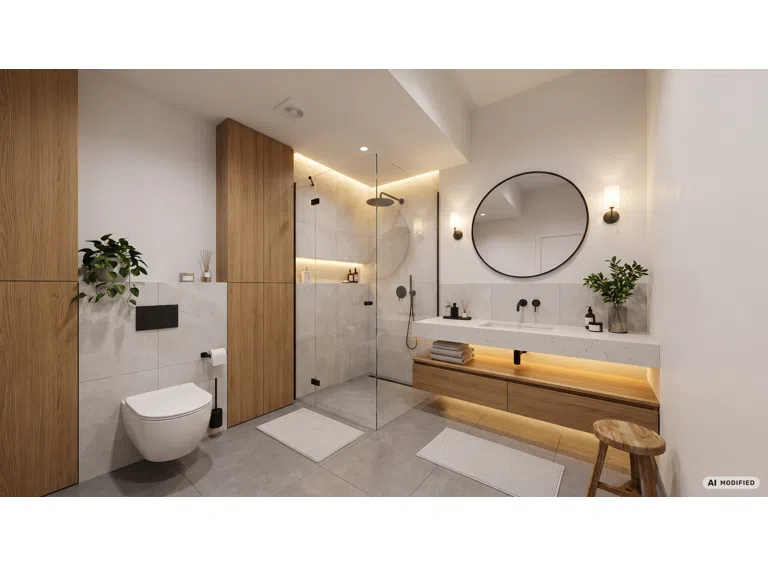 Badezimmer Homestaging