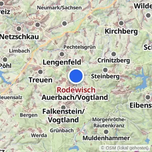 Kartenvorschau Rodewisch