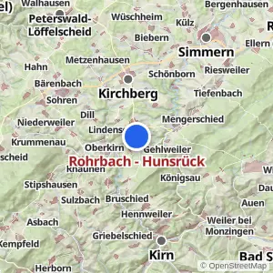 Kartenvorschau Rohrbach - Hunsrück