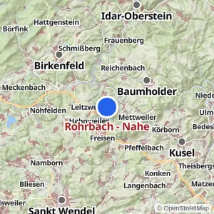 Kartenvorschau Rohrbach - Nahe
