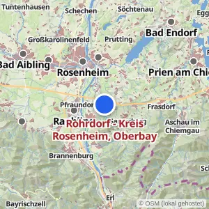Kartenvorschau Rohrdorf - Kreis Rosenheim, Oberbay