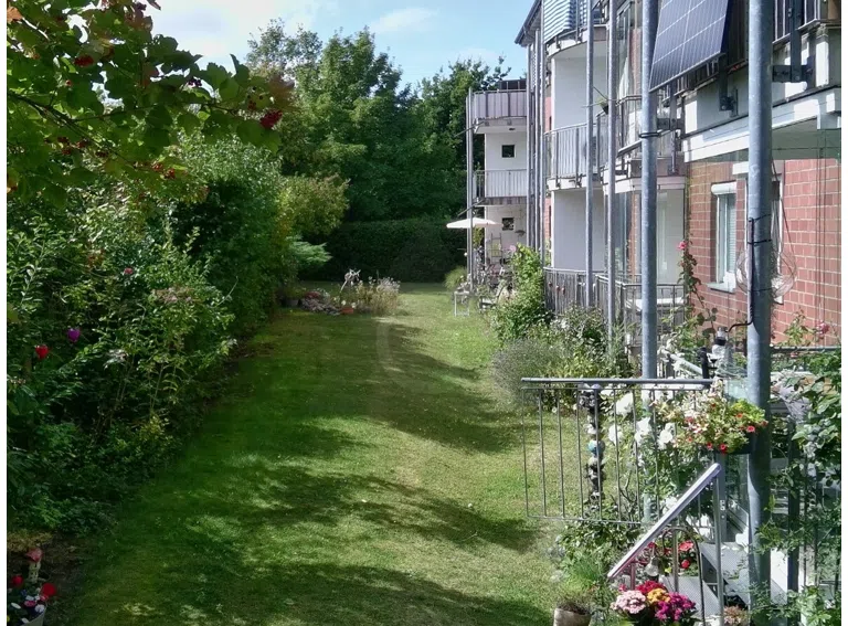 und ein gepflegtes Umfeld