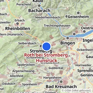 Kartenvorschau Roth bei Stromberg, Hunsrück