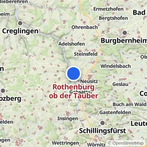 Kartenvorschau Rothenburg ob der Tauber